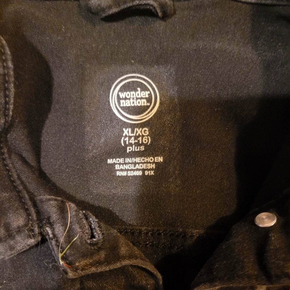 Black Button-up Jacket - Picture 3 of 4
